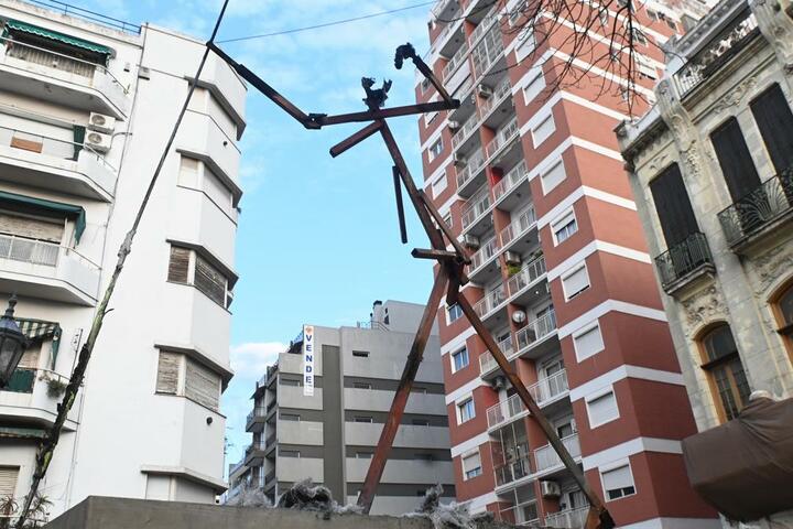 Monumento Maria Remedios del Valle vandalizado