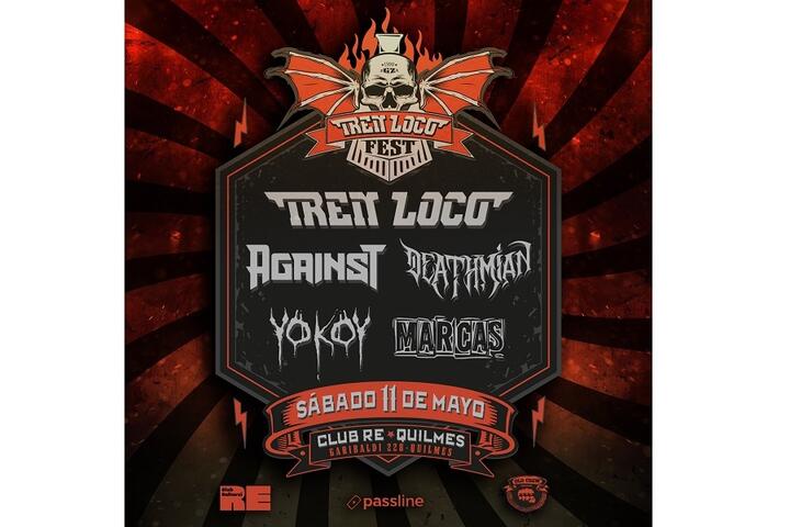 afiche tren loco fest