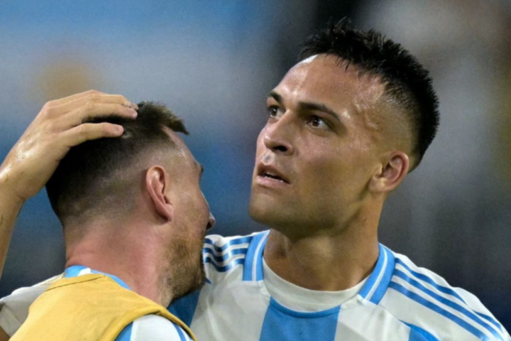 lautaro y messi