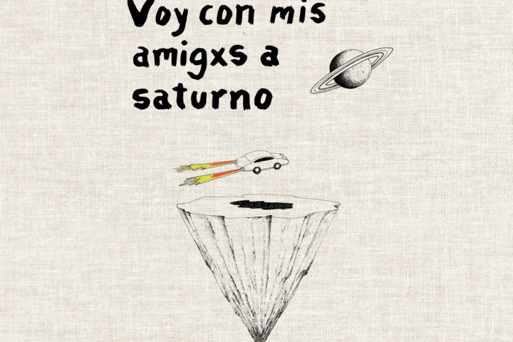 Voy con mis amigxs a Saturno