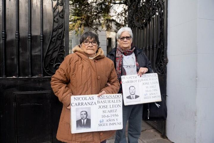 Berta Carranza y Delia Garibotti