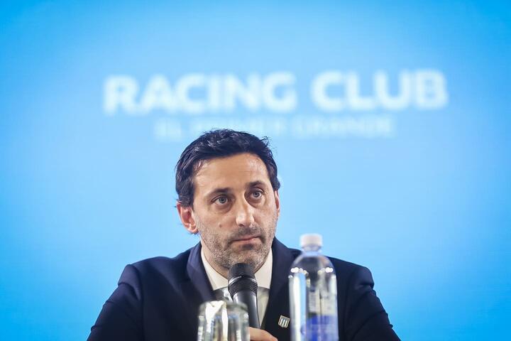 Diego Milito, presidente Racing