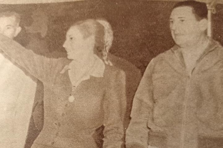 Evita y Perón