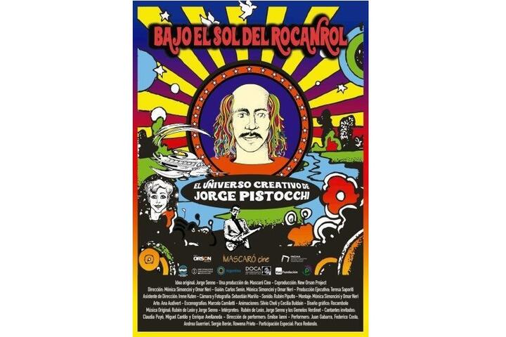 Afiche Bajo el sol del rocanrol