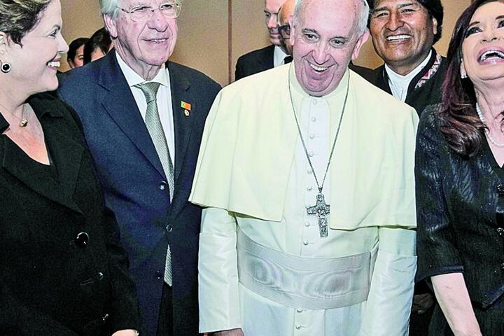 Presidentes latinoamericanos Papa Francisco