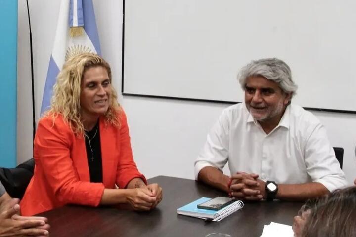 Florencia Lizaraso y Walter Correa.