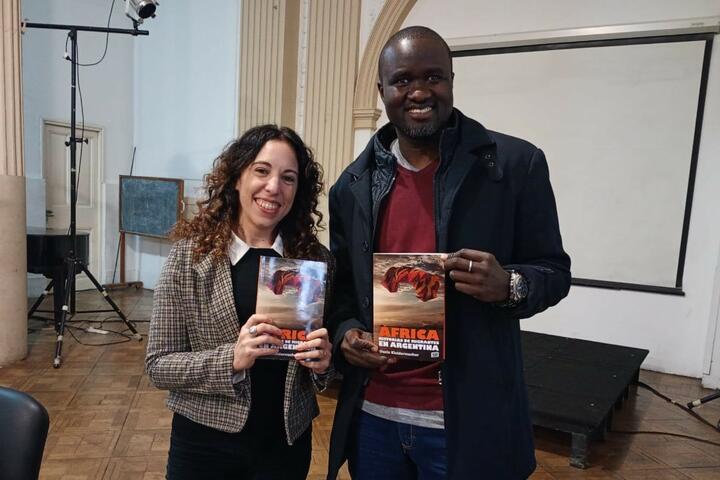 Giselle Kleidermacher y Moustafa Sene