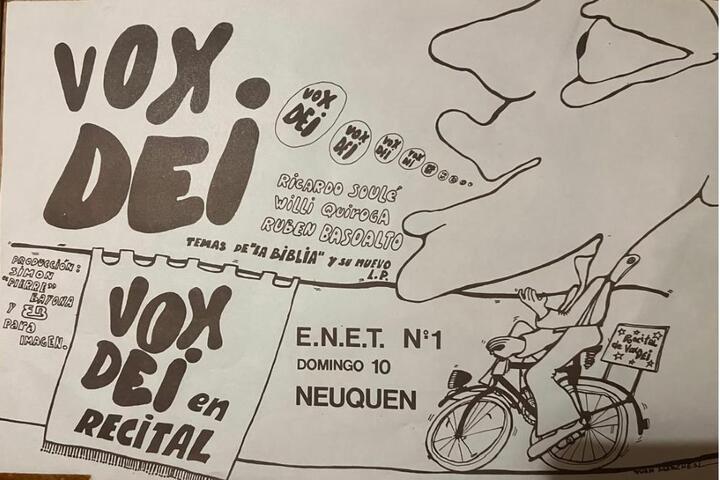 afiche vox dei en dictadura