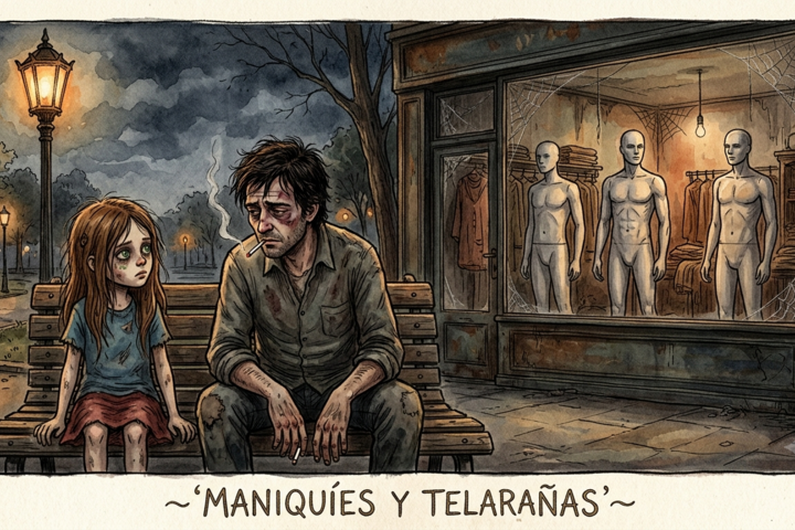 Maniquíes y telarañas