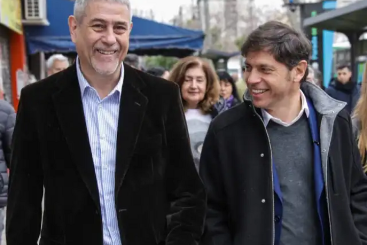 Jorge Ferraresi y Axel Kicillof