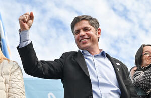 Axel Kicillof_Daniela Morán