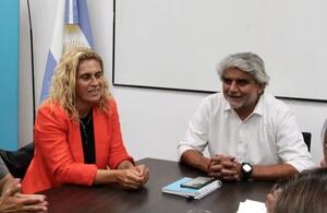 Florencia Lizaraso y Walter Correa.