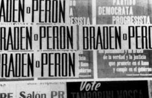 Braden o Perón