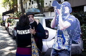 Escrache a Bullrich_Pablo Grillo_legislativas Octubre 2025_Noelia Guevara