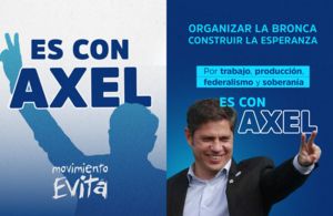 Movimiento Evita Axel Kicillof