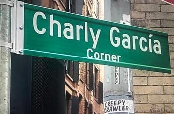 Charly García Corner