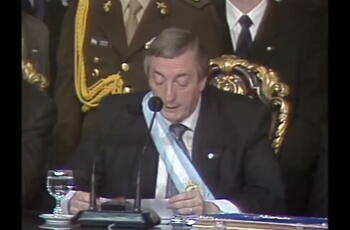 Néstor Kirchner asunción 2003