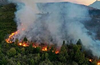 Fuegos en la Patagonia