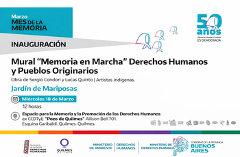 Mural "Memoria en Marcha"