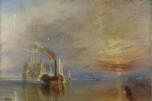 J. M. W. Turner (1775–1851) The Fighting Temeraire tugged to her last berth to be broken up, 1838 1839 | Óleo sobre tela | 90,7 × 121,6 cm The National Gallery, Londres