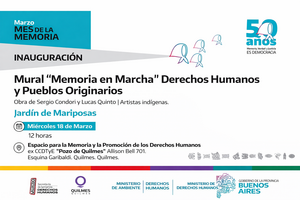 Mural "Memoria en Marcha"