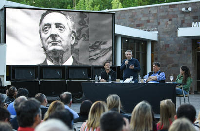 Homenaje a Nestor Kirchner en San Vicente