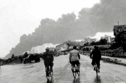 1955: el antiperonismo bombardea un tanque de combustible