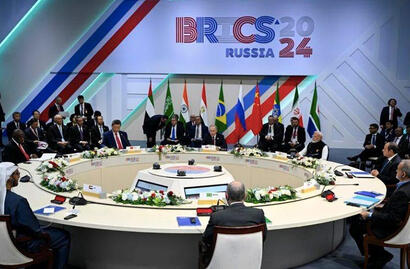 Foto de la cumbre de los BRICS+ en Kazán