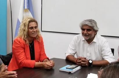 Florencia Lizaraso y Walter Correa.
