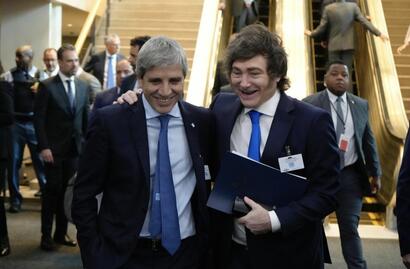 Luis Caputo-Javier Milei