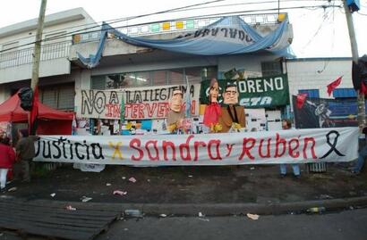 Sandra Calamano y Ruben Rodríguez
