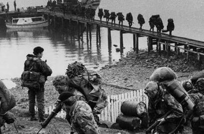 Batalla Rio Murrell en Malvinas